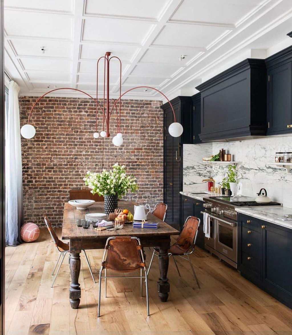 Modern LED Pendant Light | 6 Heads, Metal & Glass Design for Contemporary Indoor Spaces