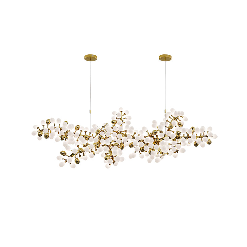 Grape Vine Bunch Chandelier Light Fixture for Dining Room & Rustic Decor