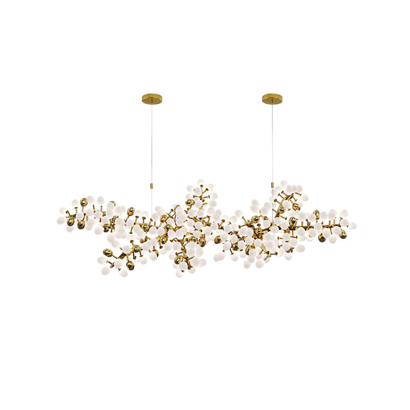 Grape Vine Bunch Chandelier Light Fixture for Dining Room & Rustic Decor