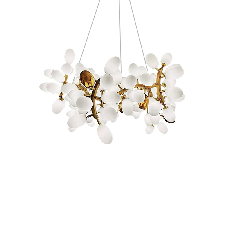 Grape Vine Bunch Chandelier Light Fixture for Dining Room & Rustic Decor
