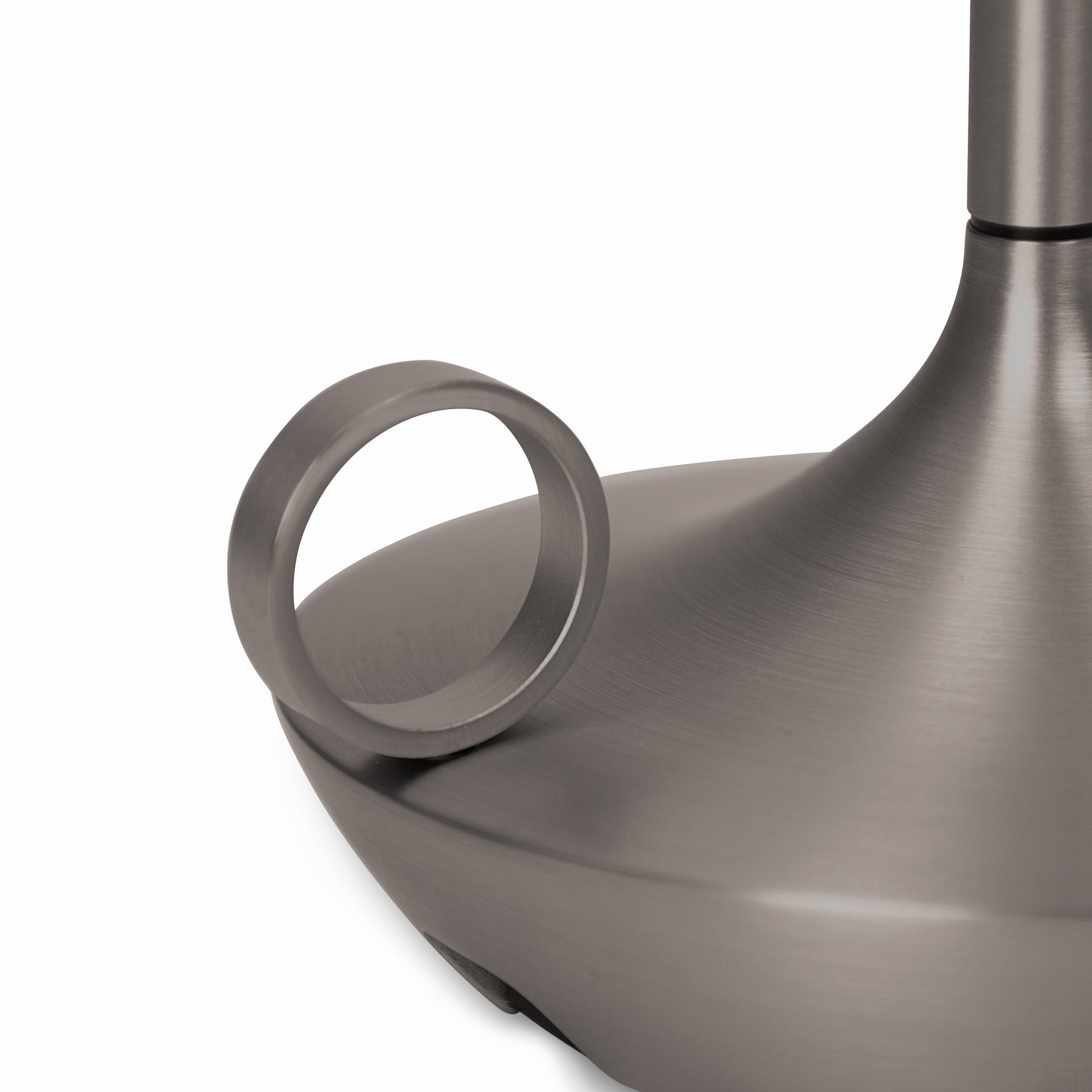 Gray Portable LED Table Lamp with Adjustable Brightness for Indoor and Outdoor Use