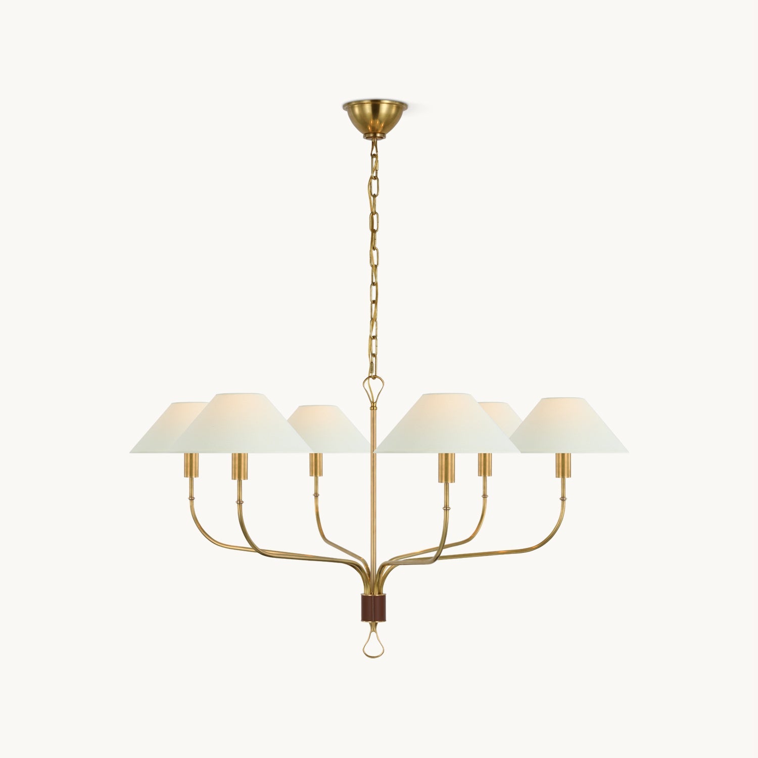 LED Chandelier Light Fixture - Modern Crystal Design for Living Room & Dining Room Decor