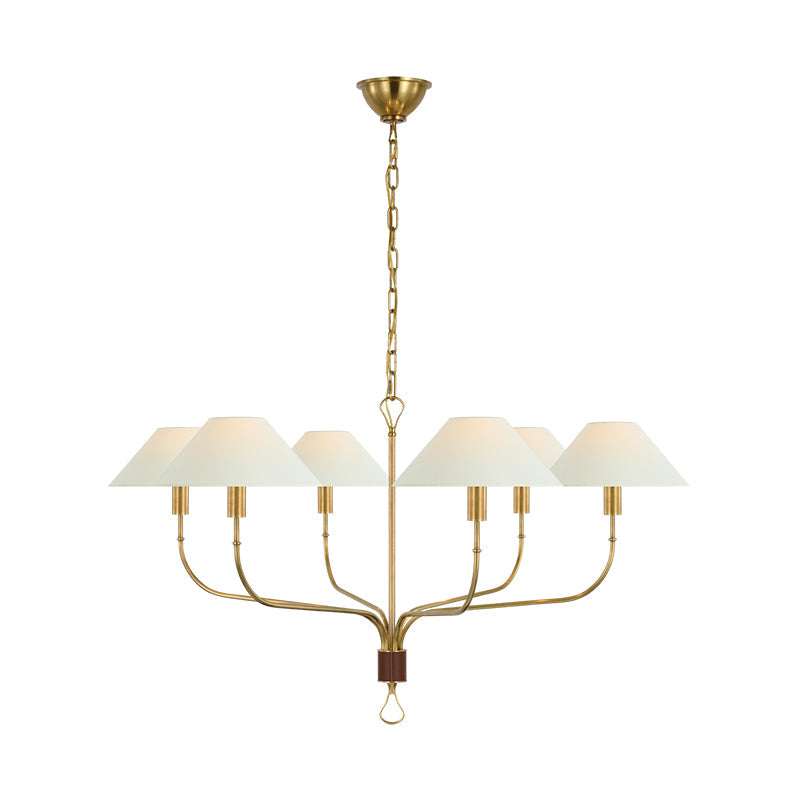 LED Chandelier Light Fixture - Modern Crystal Design for Living Room & Dining Room Decor