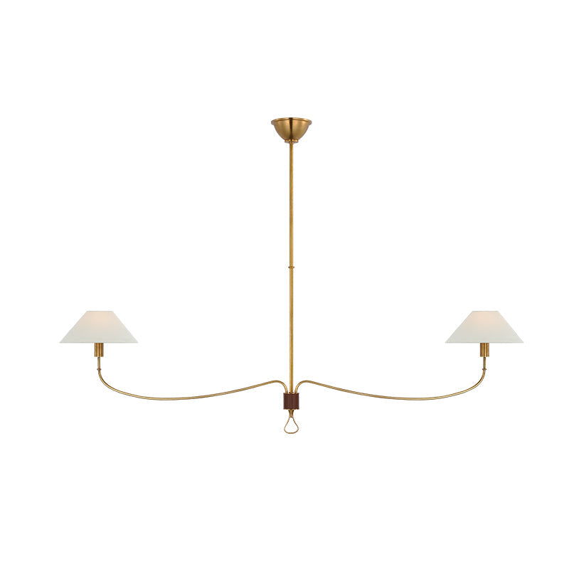 LED Chandelier Light Fixture - Modern Crystal Design for Living Room & Dining Room Decor