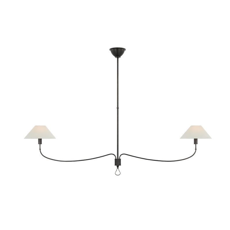 LED Chandelier Light Fixture - Modern Crystal Design for Living Room & Dining Room Decor