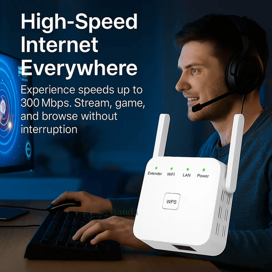 5Ghz Wireless Wi-Fi Booster Long Range Internet Extender