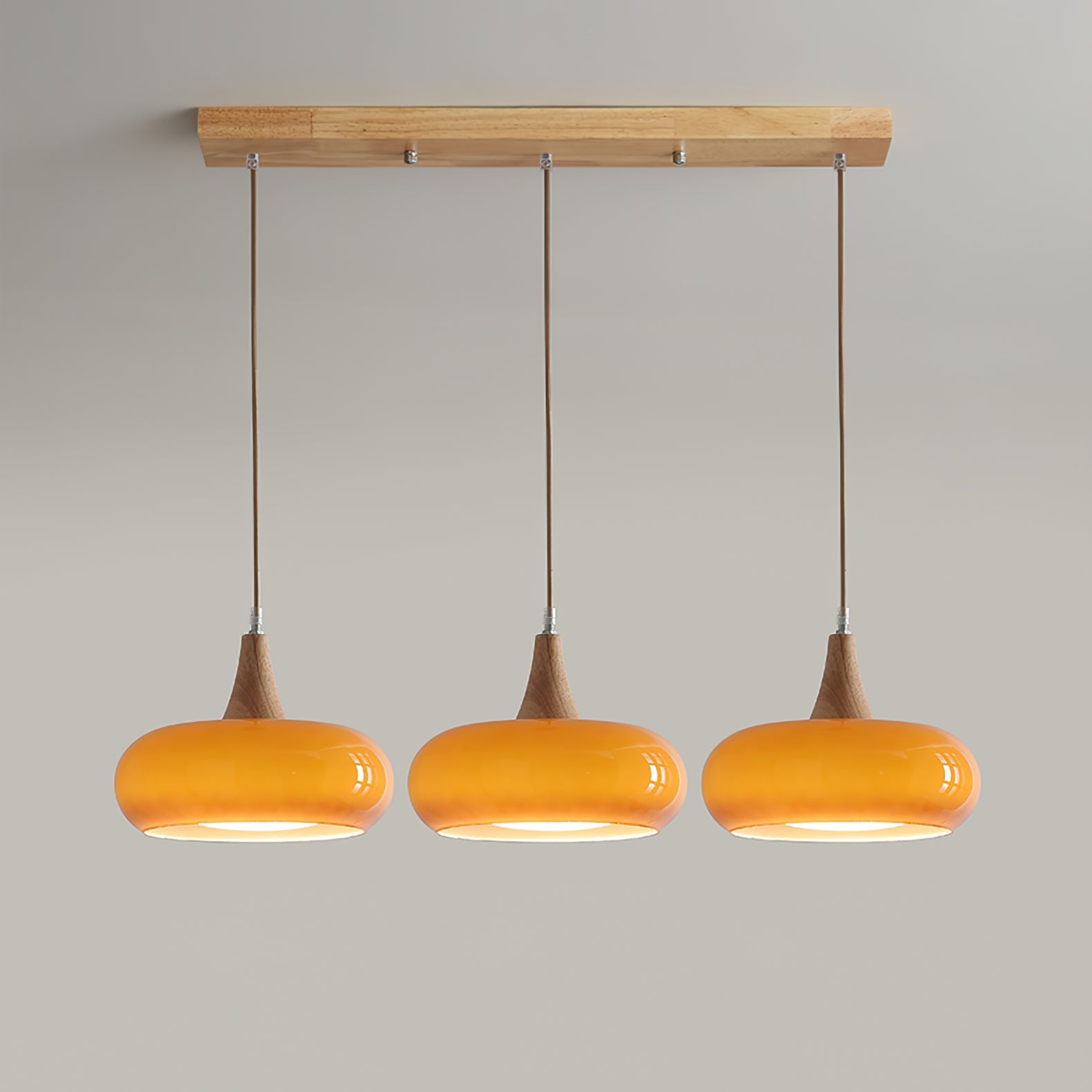 LED Pendant Lamp - Modern Adjustable Hanging Light Fixture for Kitchen Island & Dining Room
