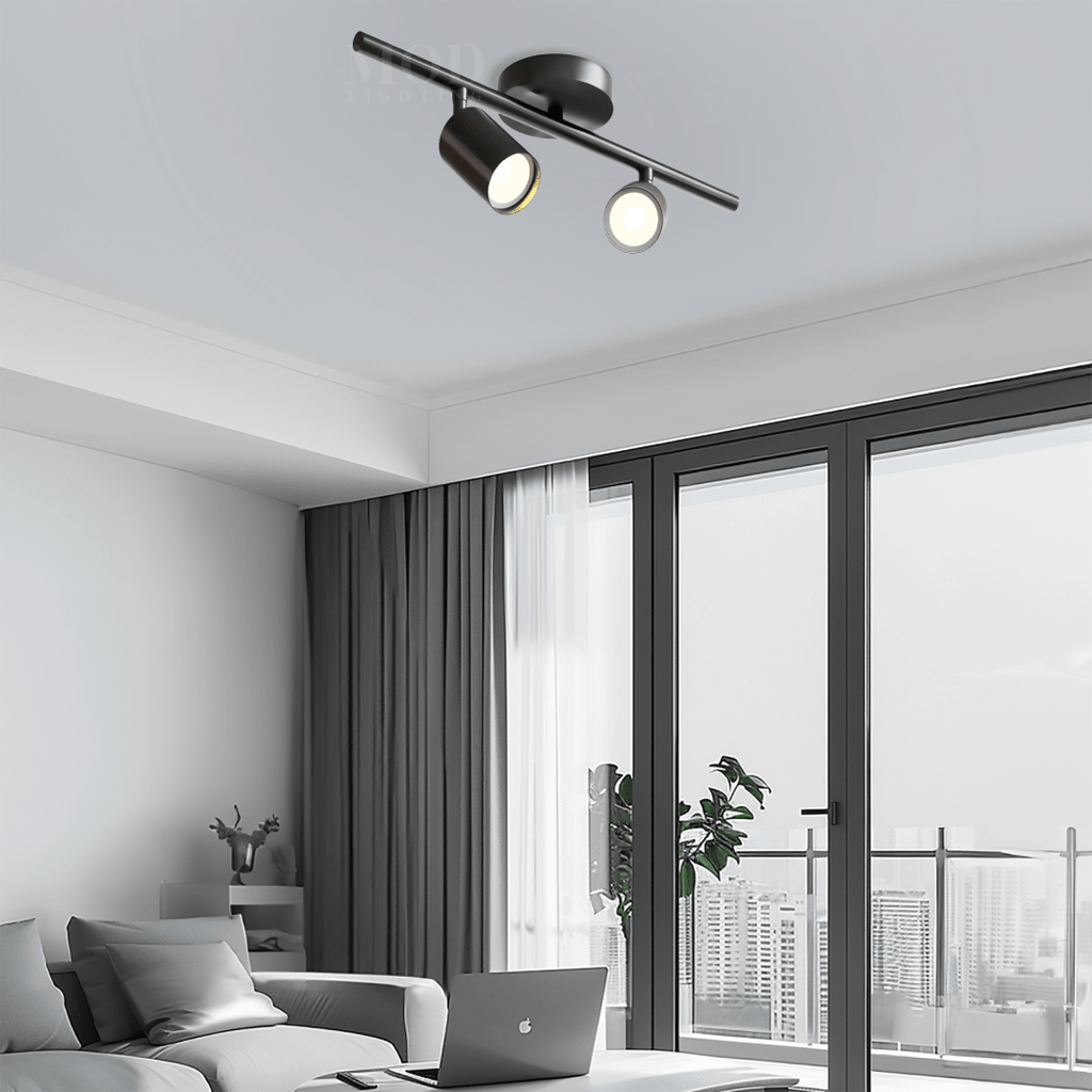Modern Mid-Century Task Lighting – Sleek Adjustable Light Fixture in Brushed Gold or Matte Black for Living Rooms & Offices