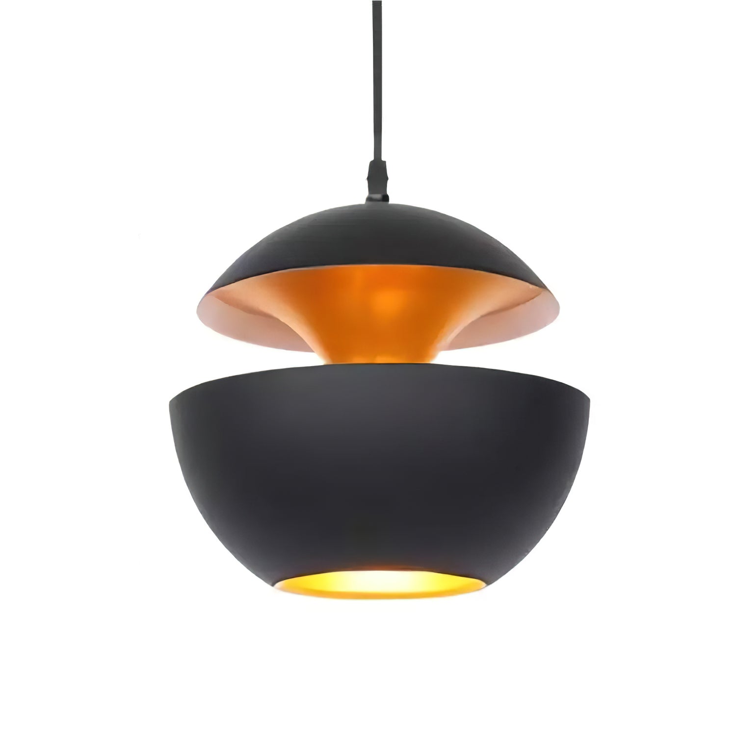 Modern Pendant Light Fixture - Sun-Inspired Design for Kitchen & Dining Room Illumination
