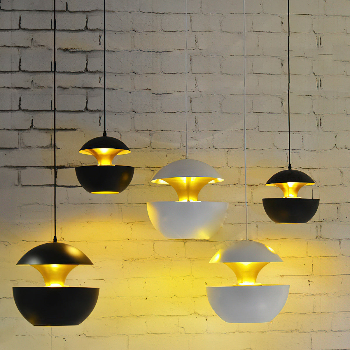 Modern Pendant Light Fixture - Sun-Inspired Design for Kitchen & Dining Room Illumination