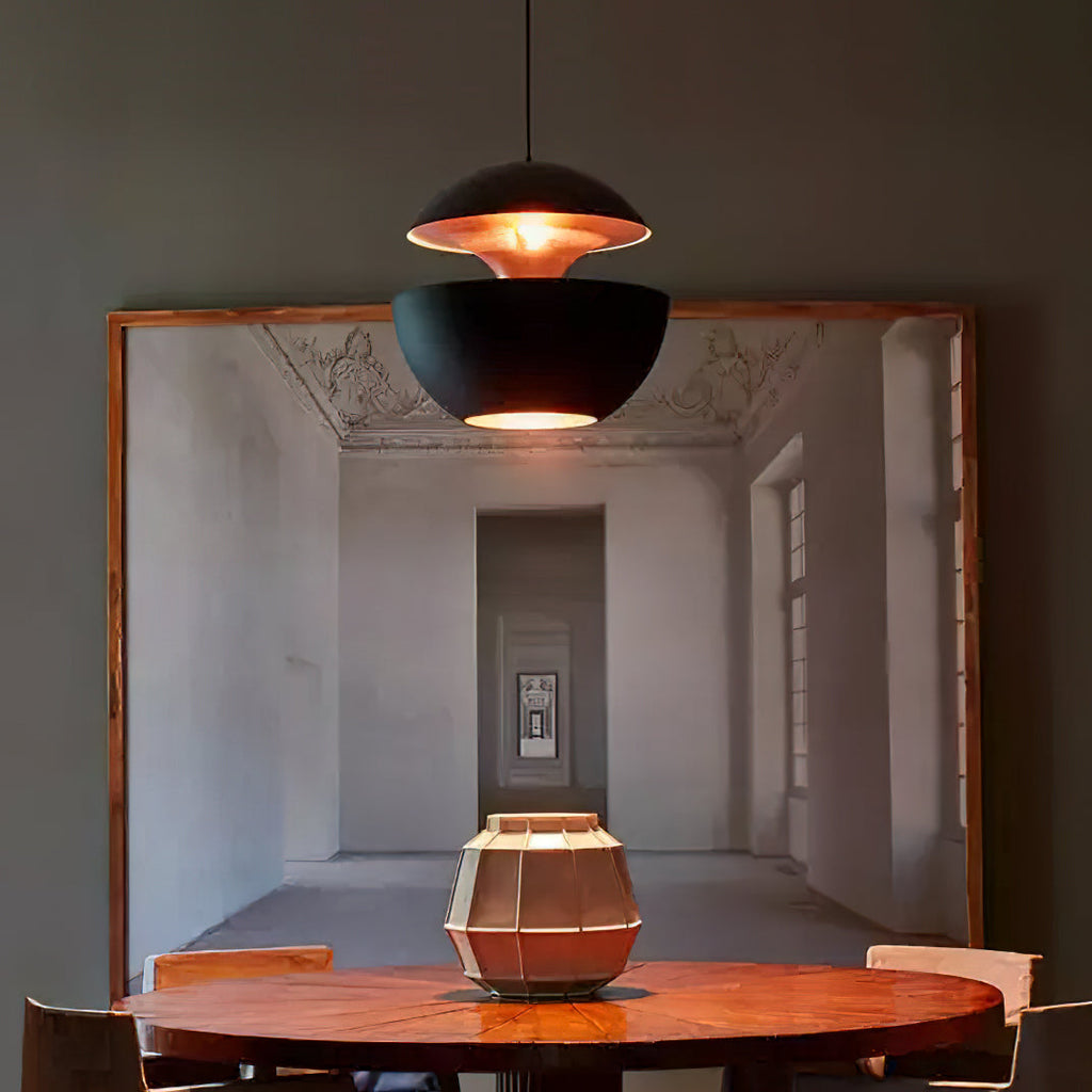 Modern Pendant Light Fixture - Sun-Inspired Design for Kitchen & Dining Room Illumination