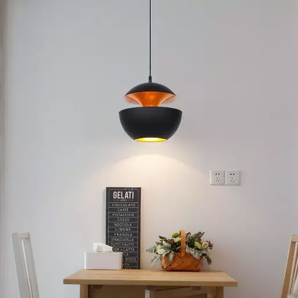 Modern Pendant Light Fixture - Sun-Inspired Design for Kitchen & Dining Room Illumination