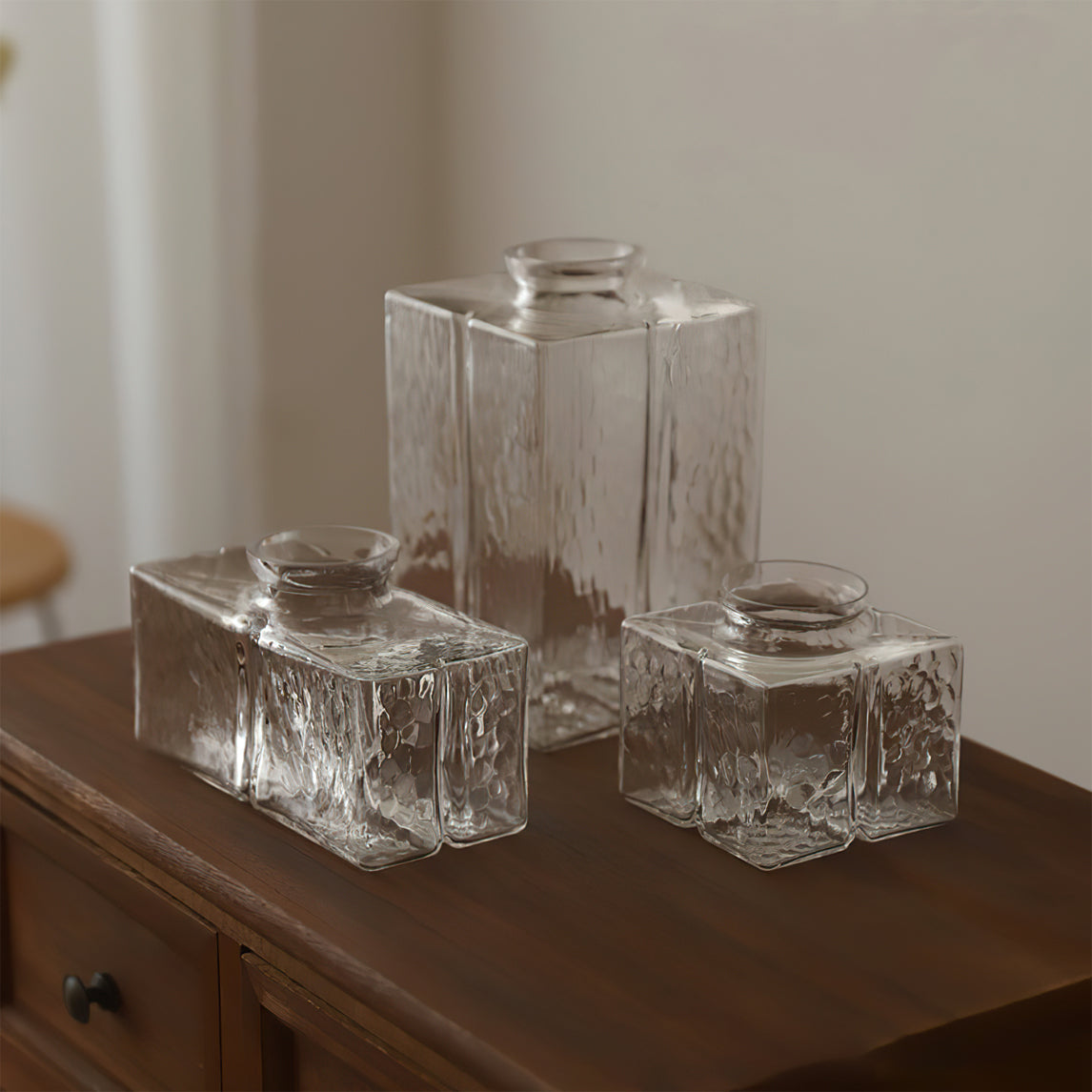 LED Swag Light Fixture with Jewel Glass and Brass Finish for Living Room & Bedroom Lighting