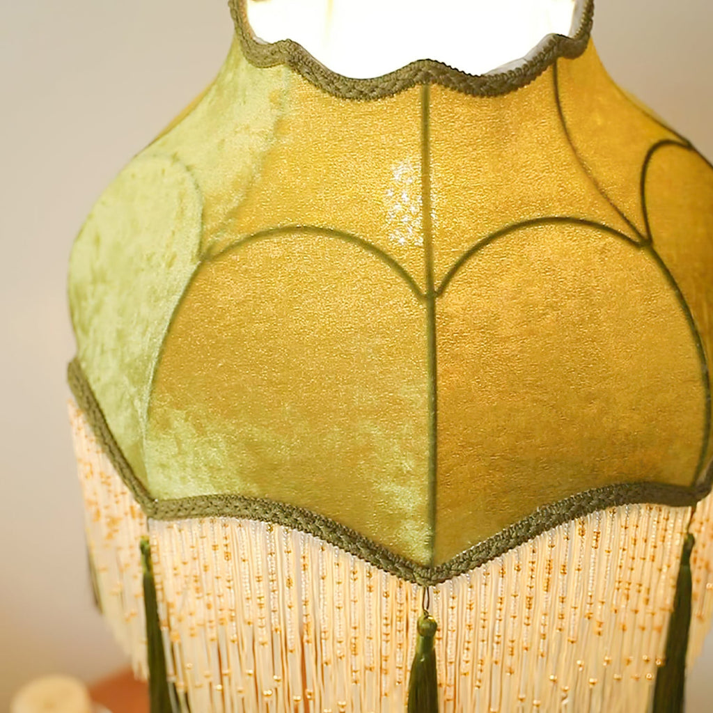 Fabric Table Lamp - Modern Design with Adjustable Shade for Living Room & Bedroom Lighting