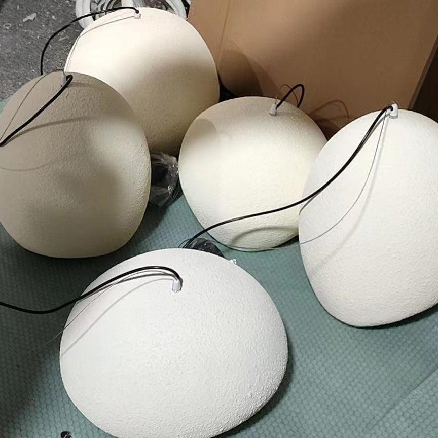 LED Cloud Pendant Light - Modern White Fixture for Living Room & Dining Room Lighting