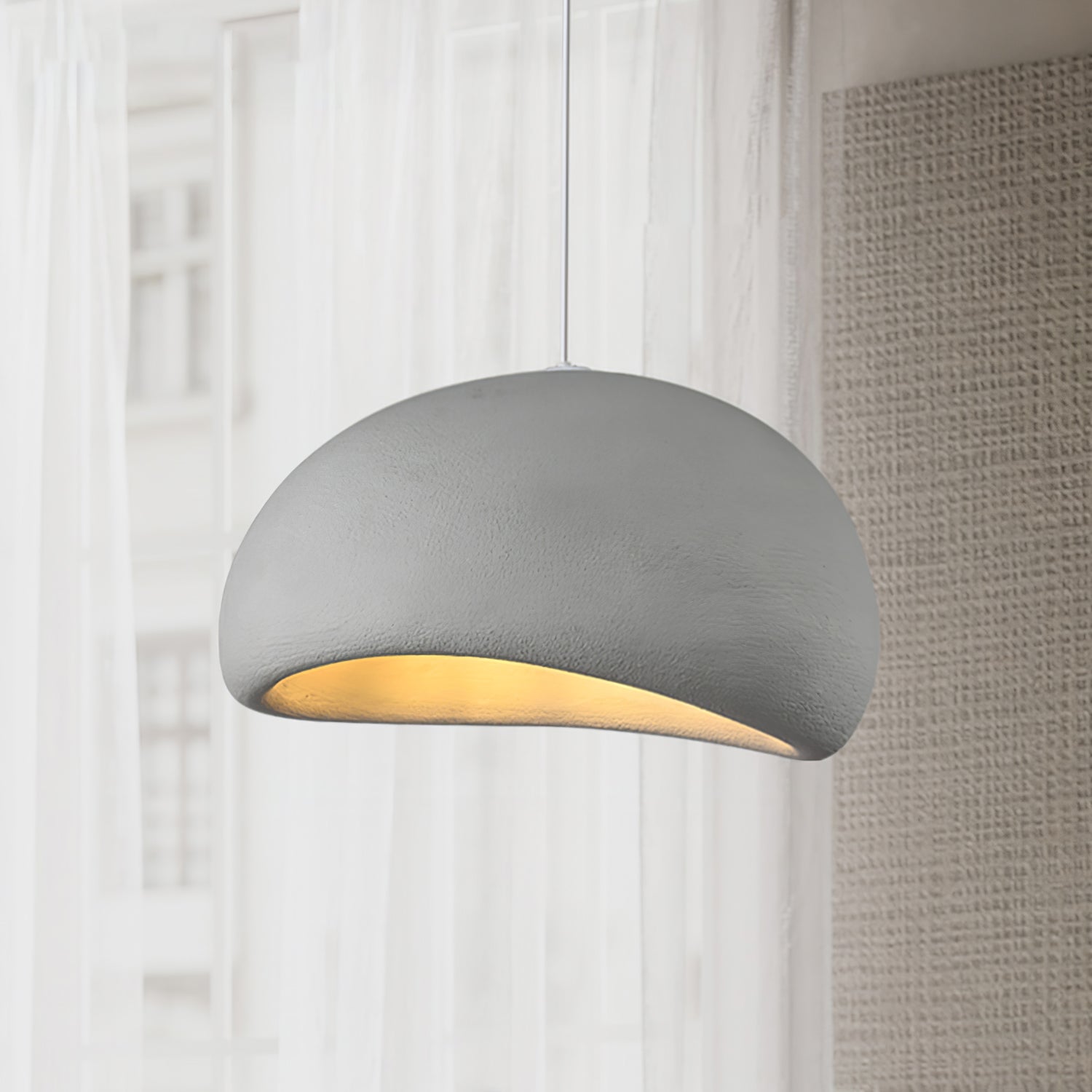 LED Cloud Pendant Light - Modern White Fixture for Living Room & Dining Room Lighting