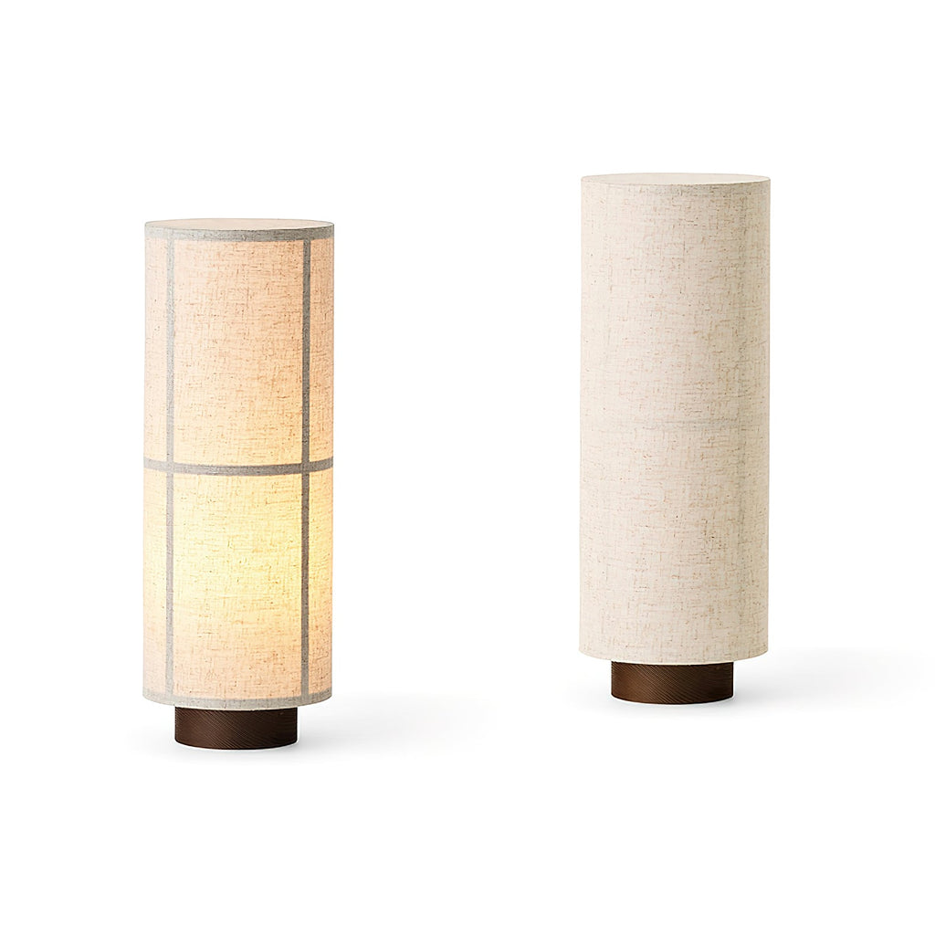 Linen Table Lamp with Adjustable Brightness for Living Room, Bedroom, and Office Decor