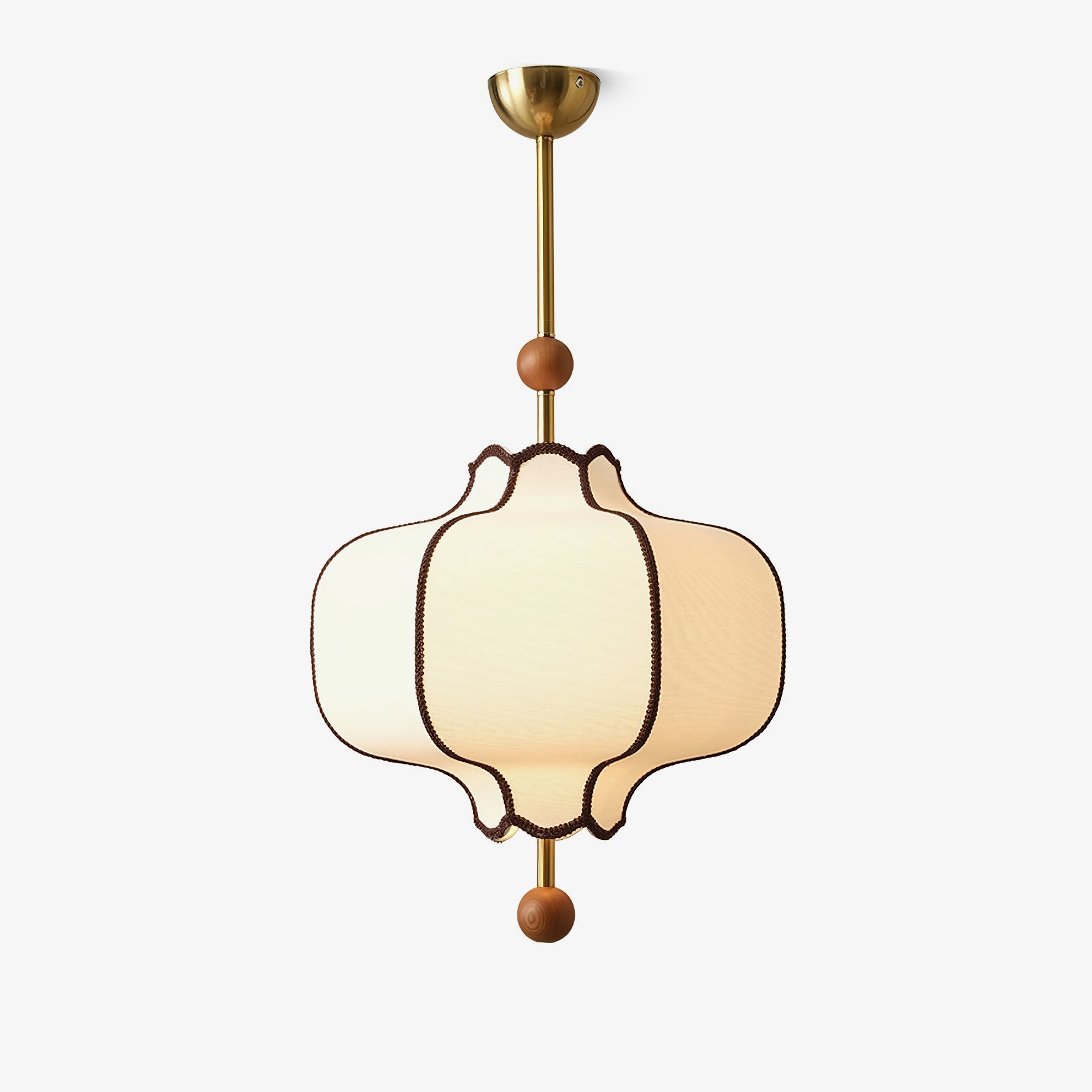 Lantern Fabric Pendant Light | Adjustable Size, Soft Ambient Glow & Ideal for Indoor Spaces