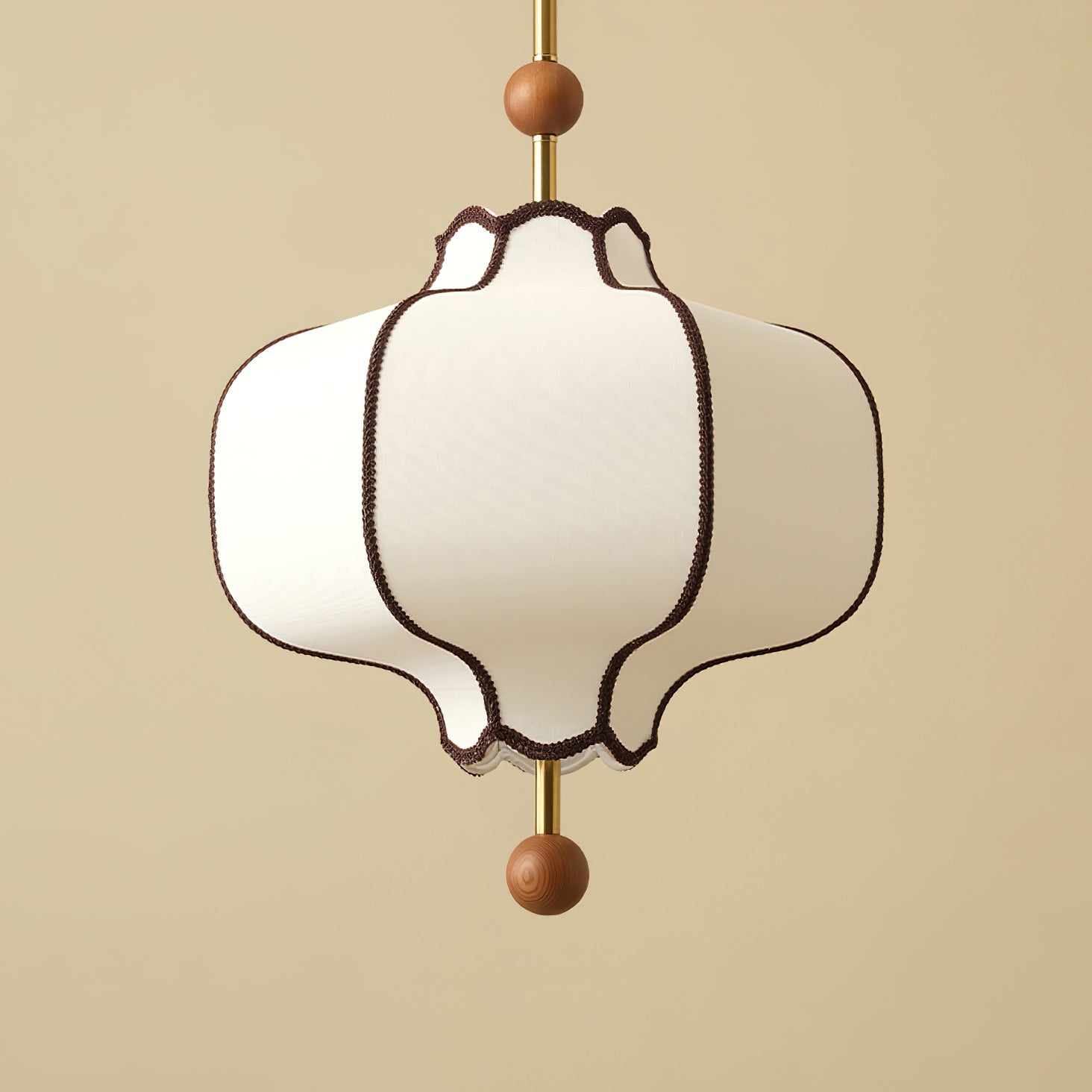 Lantern Fabric Pendant Light | Adjustable Size, Soft Ambient Glow & Ideal for Indoor Spaces