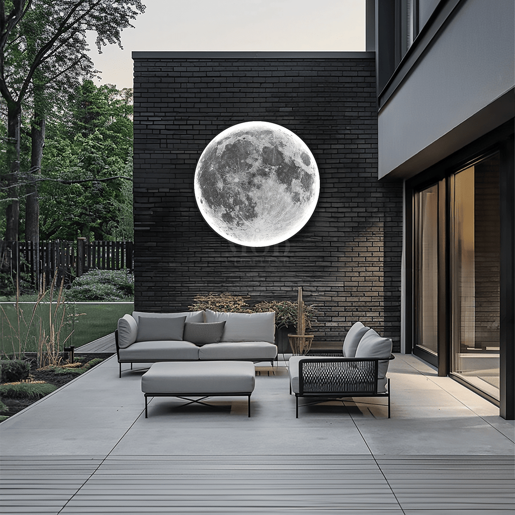 LED Outdoor Wall Light Fixture - Modern Waterproof Design for Patios, Gardens & Entryways