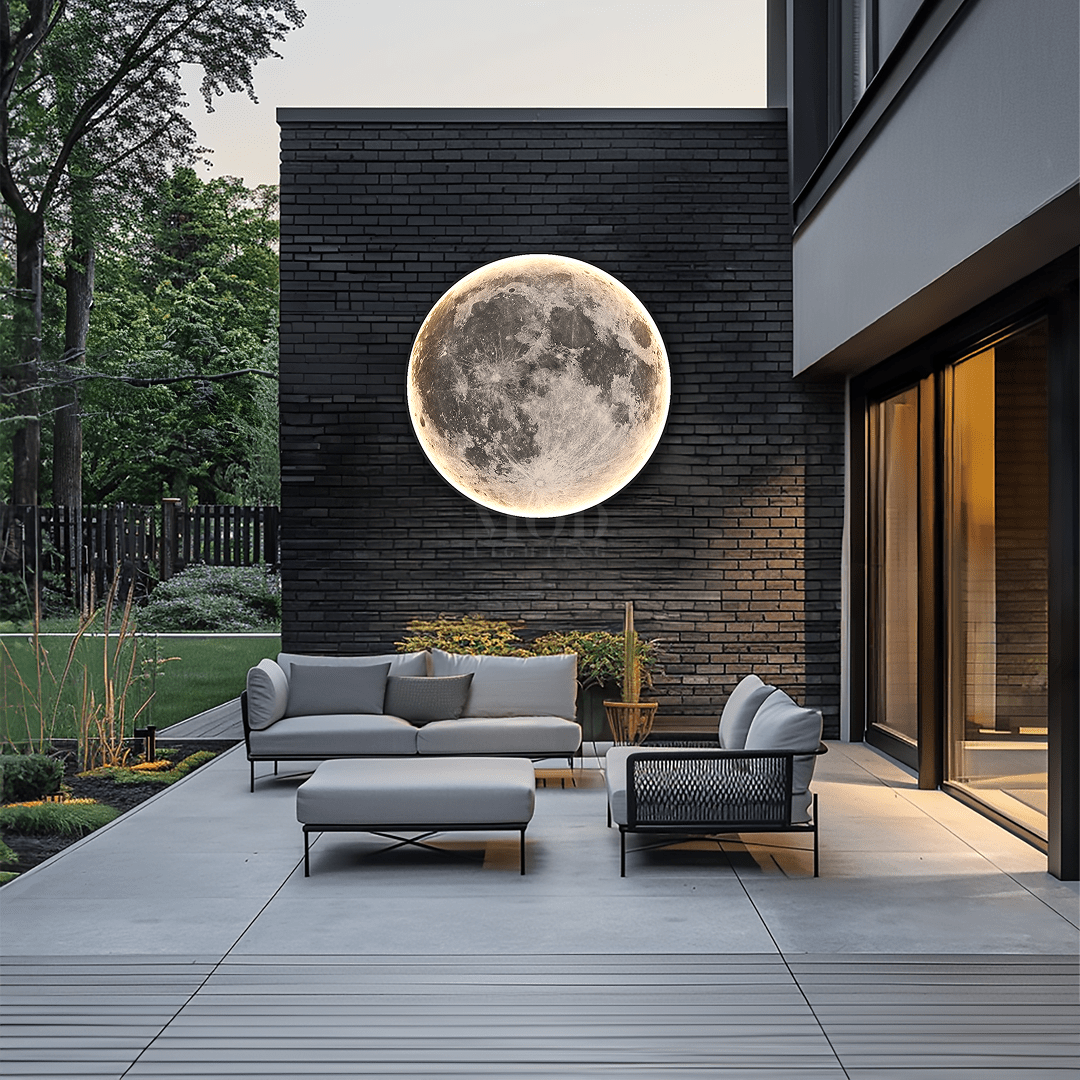 LED Outdoor Wall Light Fixture - Modern Waterproof Design for Patios, Gardens & Entryways