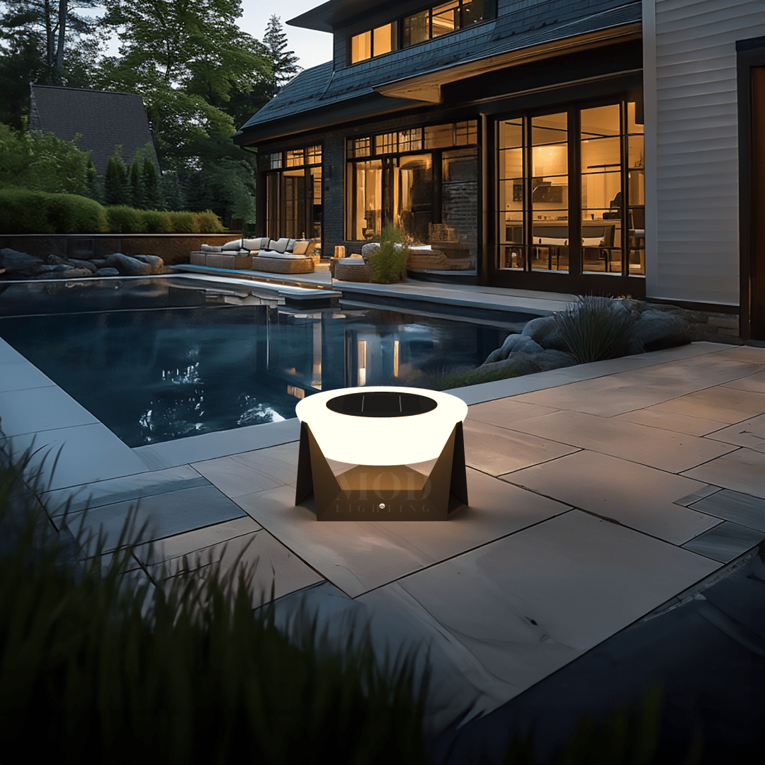 Outdoor Solar LED Lamp | Waterproof, Energy-Efficient & Modern Design for Garden, Patio or Yard Lighting