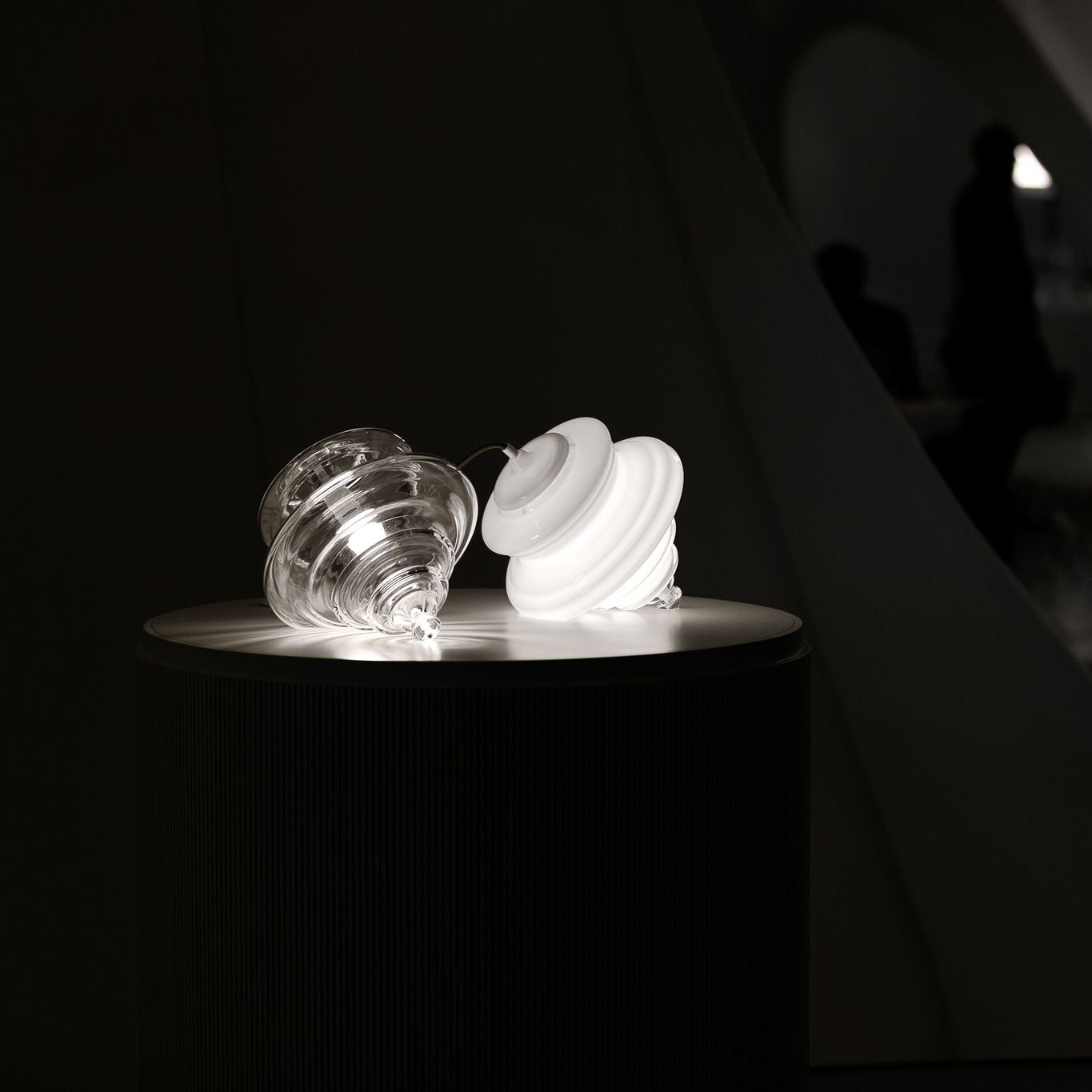 Modern Pendant Light Fixture - Adjustable Height with Glass Shade for Dining Room & Kitchen Lighting