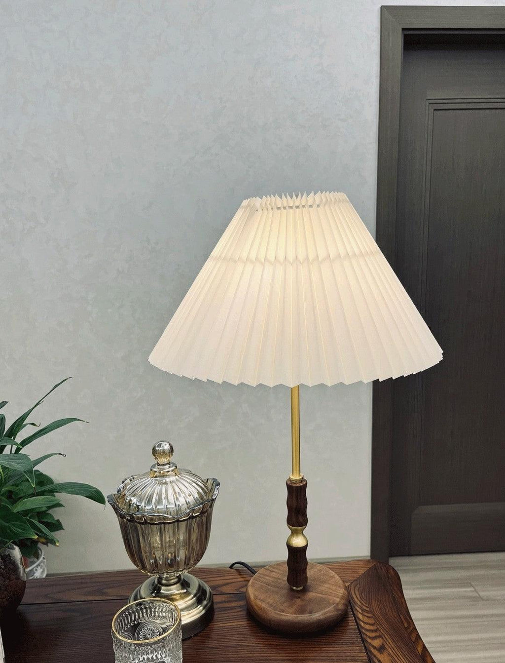 LED Table Lamp with Adjustable Brightness and Modern Design for Home Office & Living Room Use