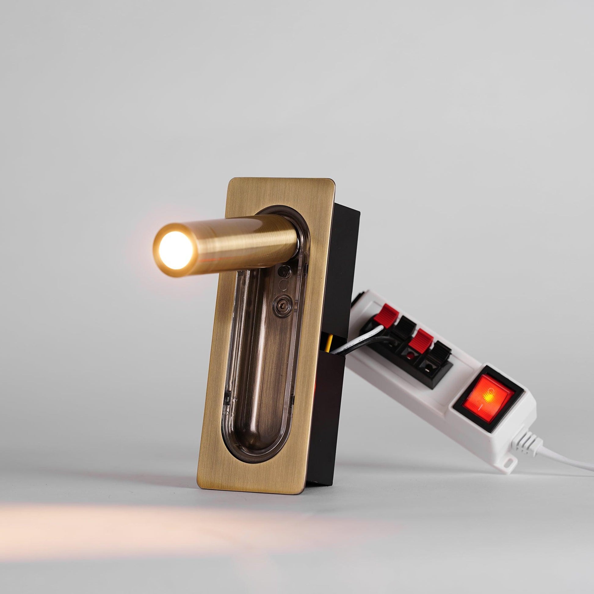 LED Reading Lamp with Adjustable Arm and Warm Light for Home Office & Bedroom Use