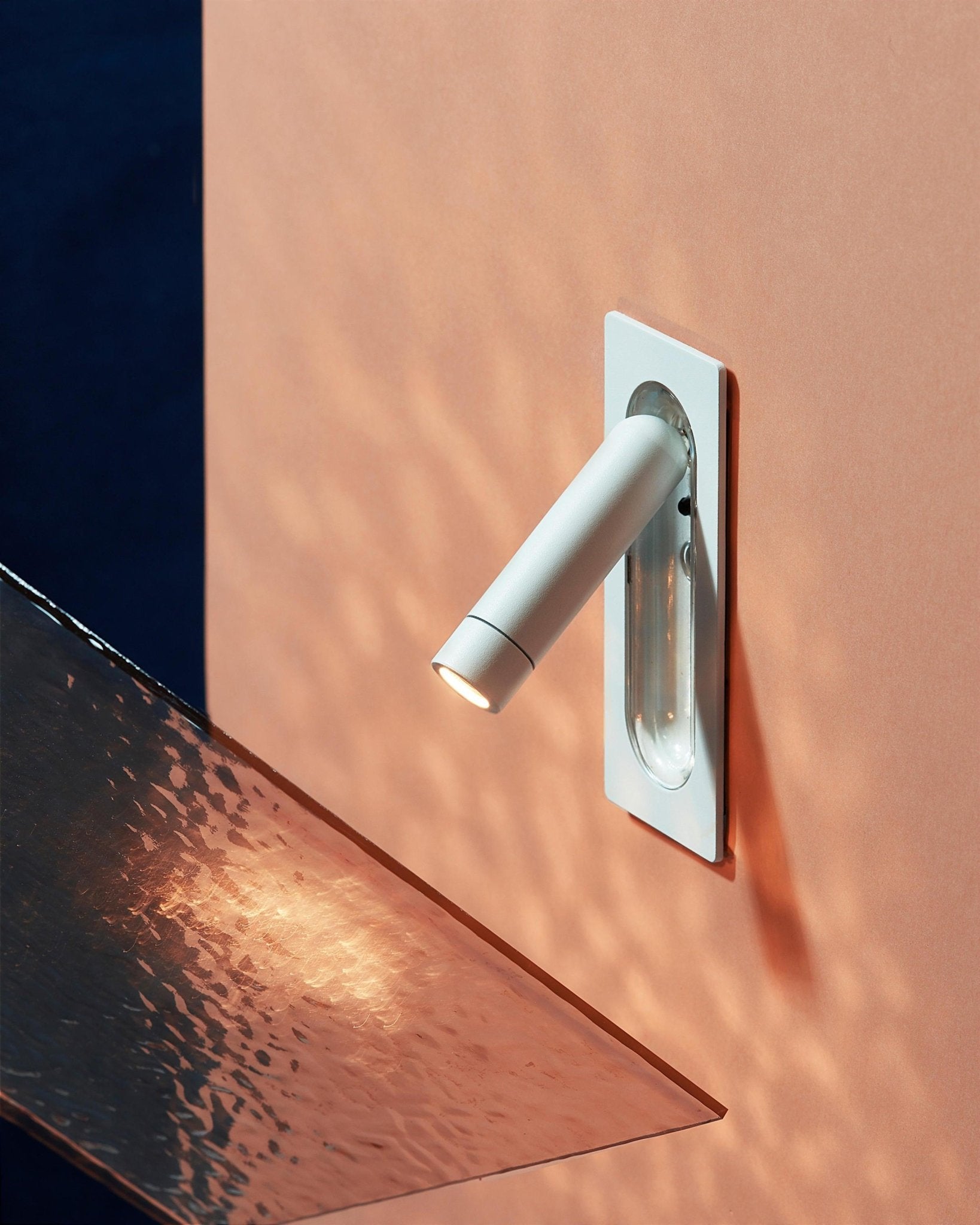Wall-Mounted LED Reading Lamp | 360º Rotation, Glare-Minimizing Design for Indoor Use
