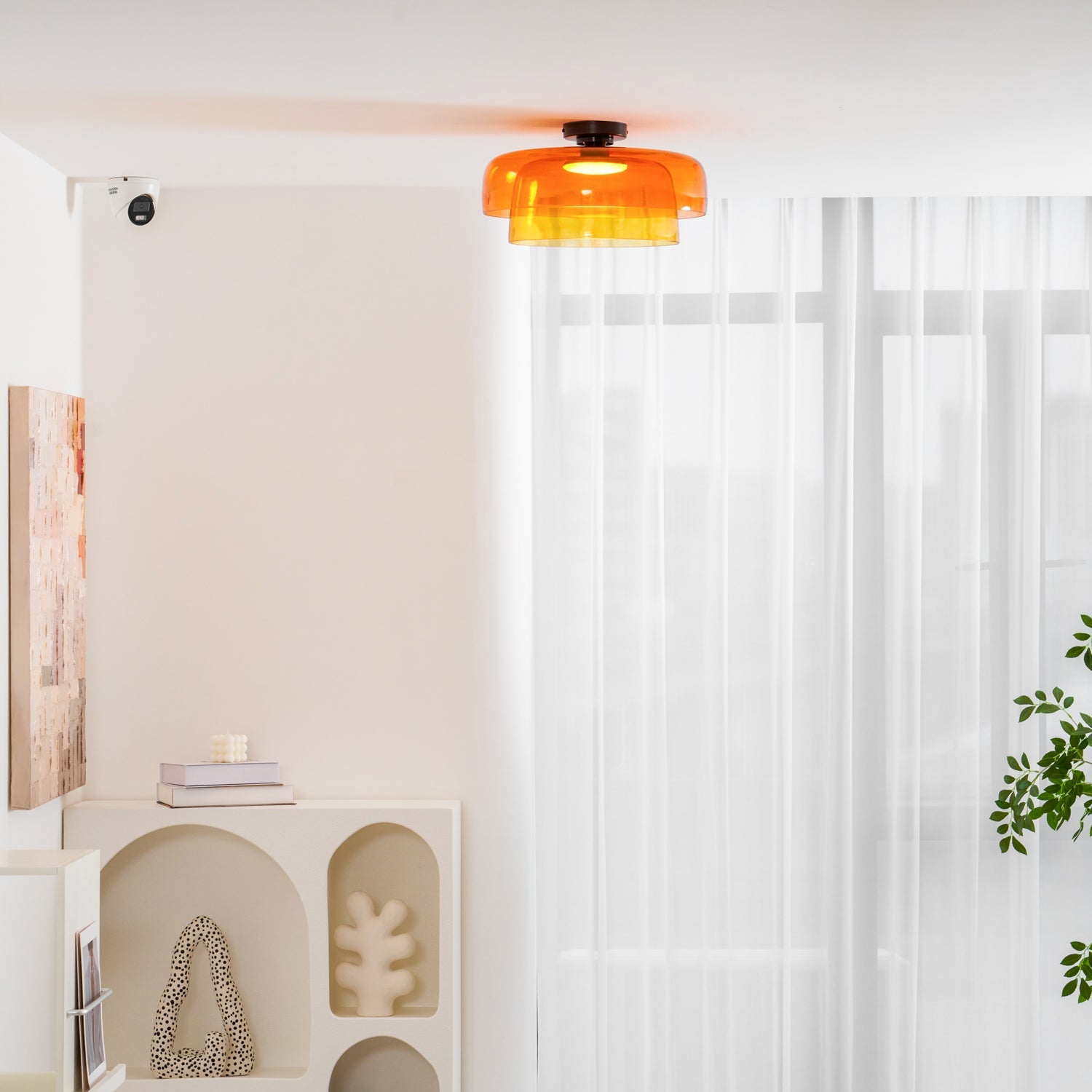 Levels Ceiling Light | Dimmable, Integrated LED & Stylish Design for Indoor Spaces