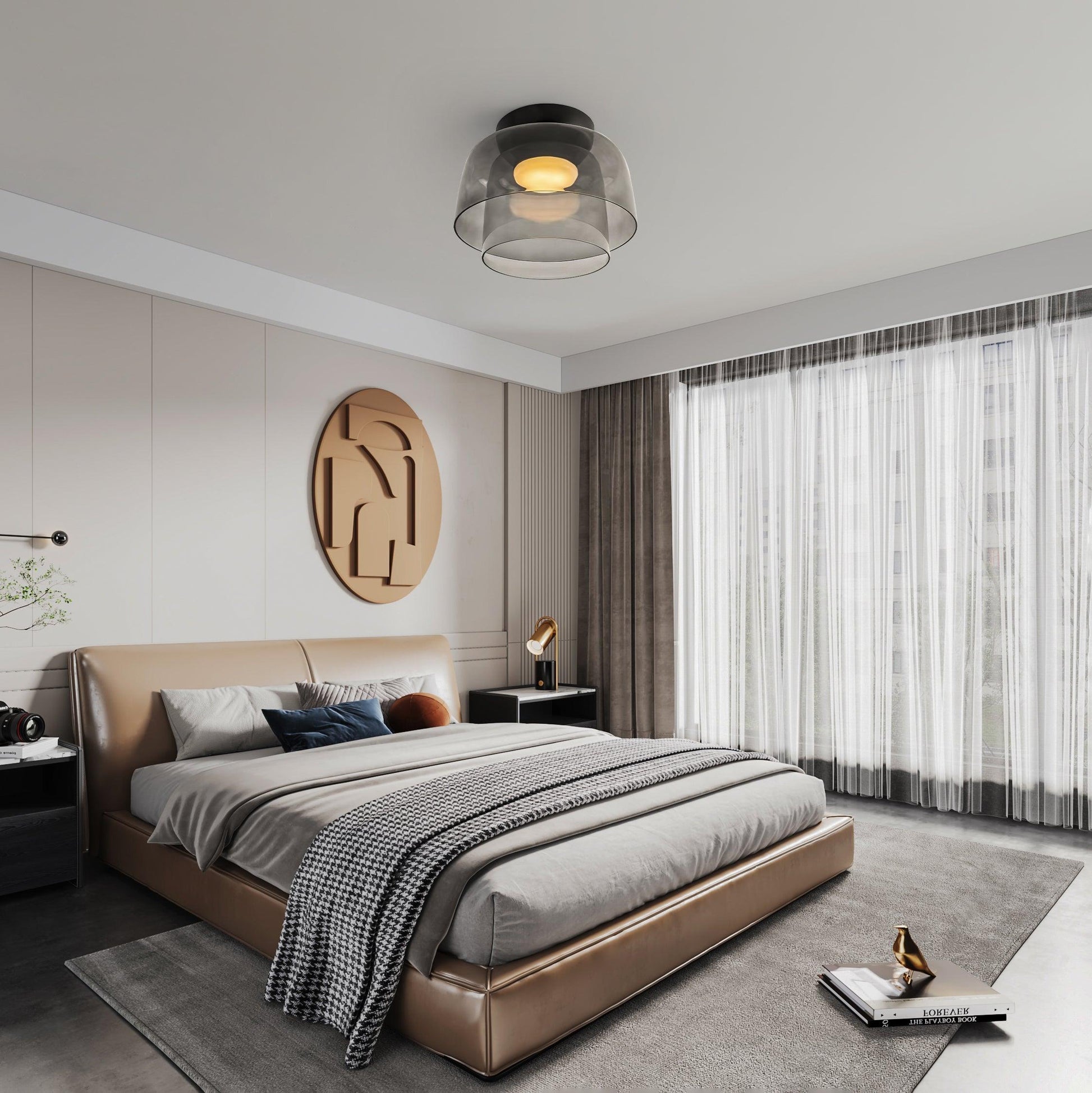 Levels Ceiling Light | Dimmable, Integrated LED & Stylish Design for Indoor Spaces