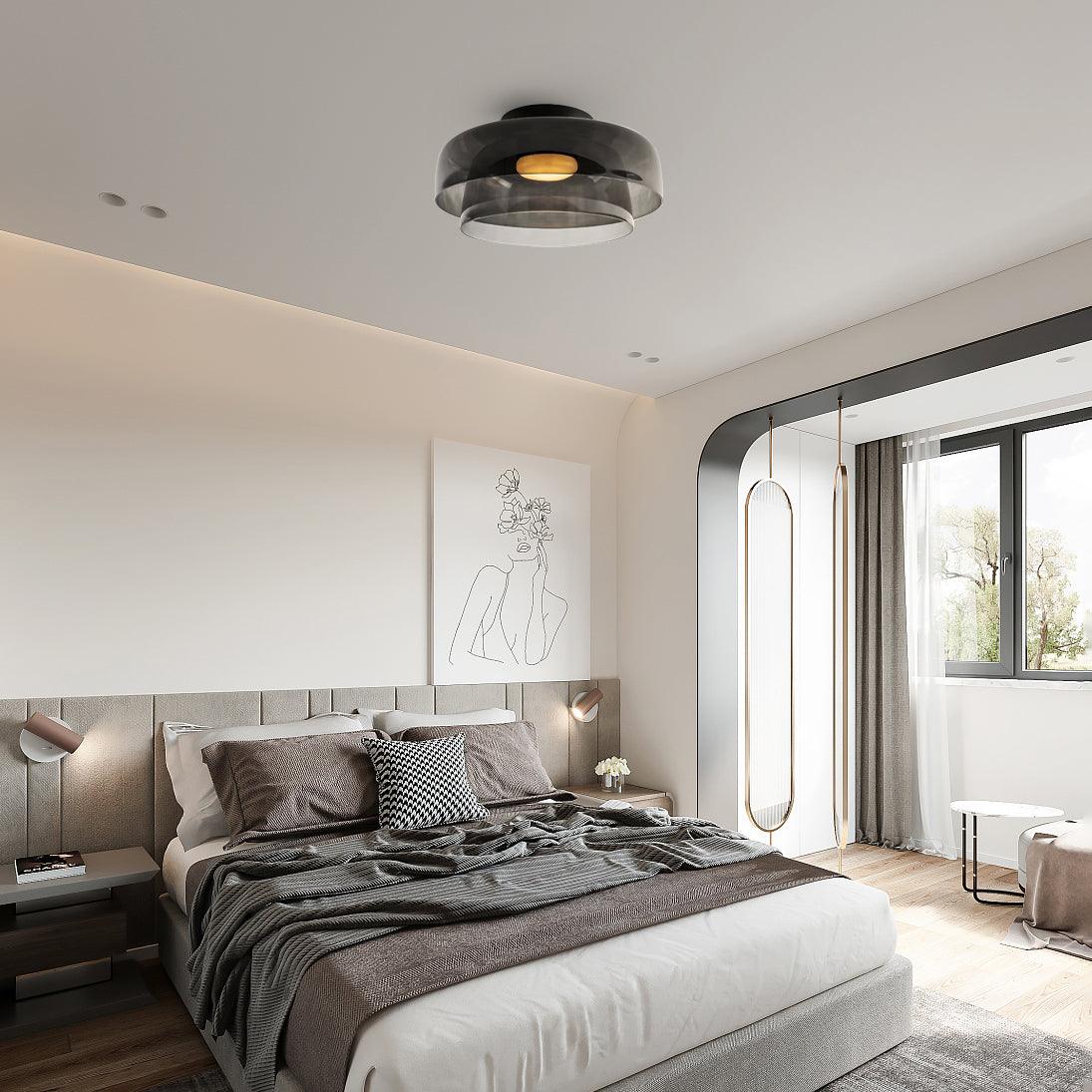 Levels Ceiling Light | Dimmable, Integrated LED & Stylish Design for Indoor Spaces