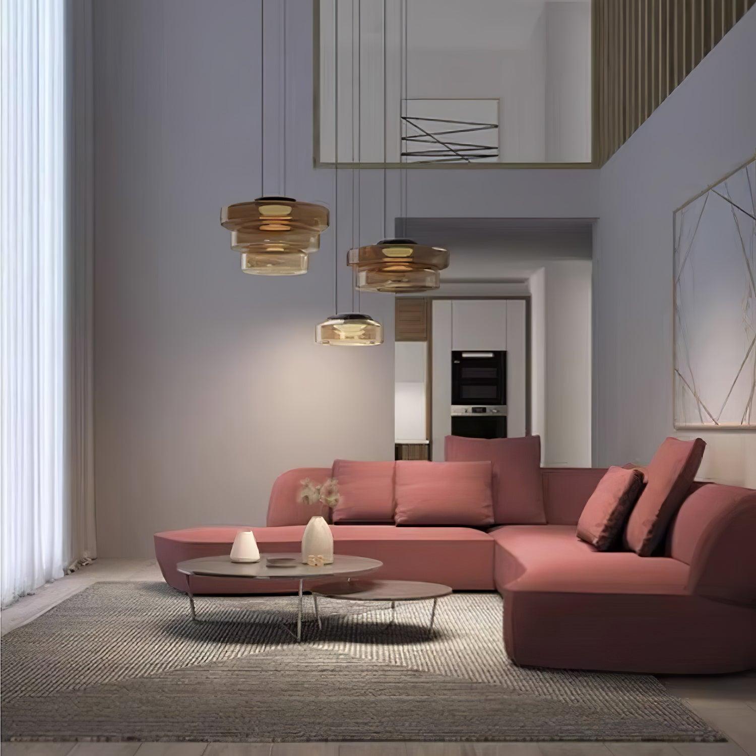 Levels Series Pendant Light | Dimmable, Adjustable Height & Ideal for Indoor Spaces