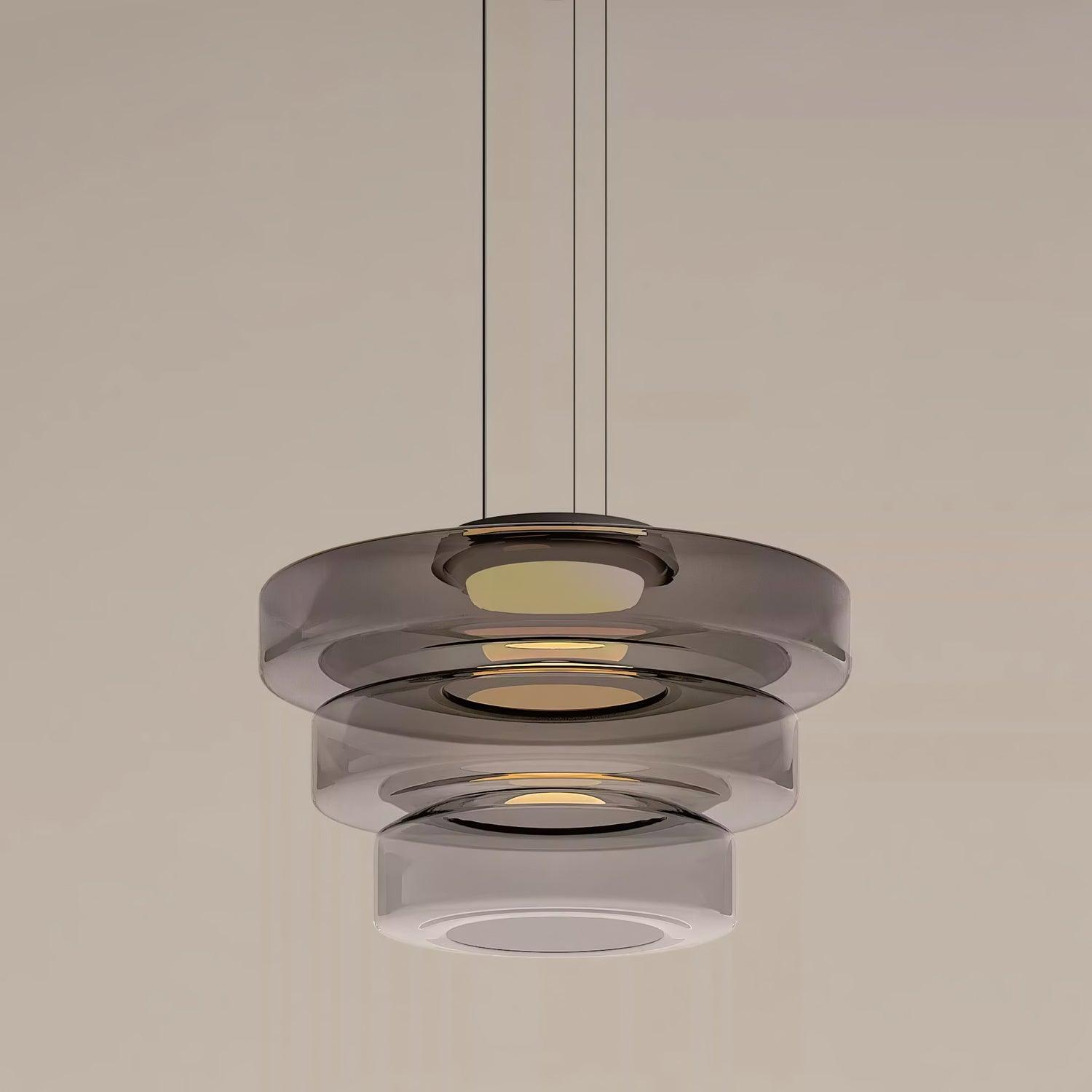 Levels Series Pendant Light - Modern Adjustable Hanging Fixture for Kitchen Island & Dining Room