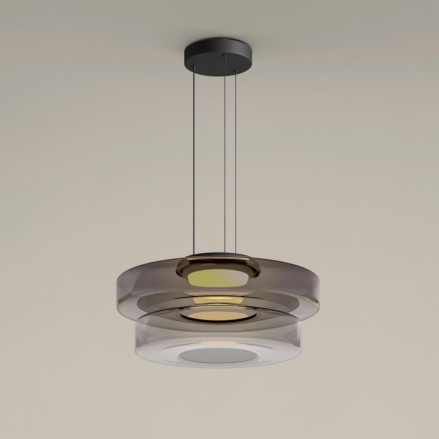 Levels Series Pendant Light - Modern Adjustable Hanging Fixture for Kitchen Island & Dining Room