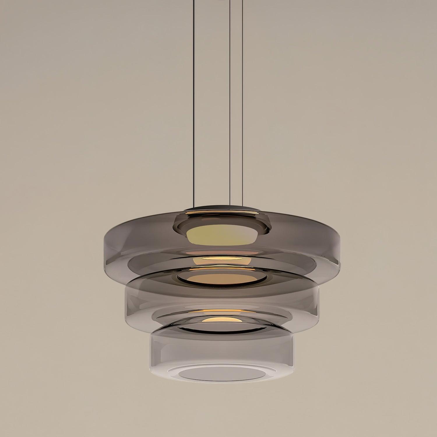Levels Series Pendant Light - Modern Adjustable Hanging Fixture for Kitchen Island & Dining Room