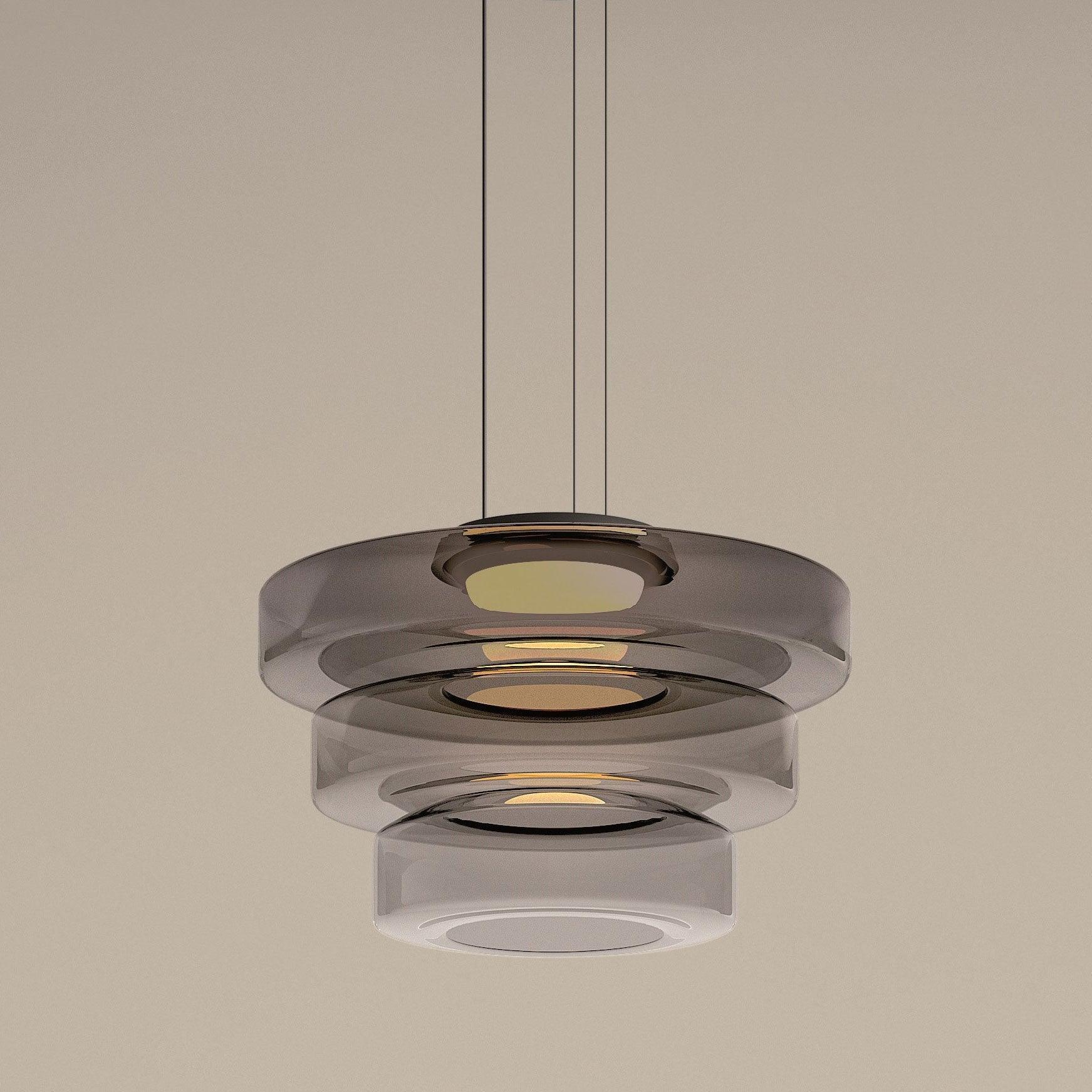 Levels Series Pendant Light - Modern Adjustable Hanging Fixture for Kitchen Island & Dining Room