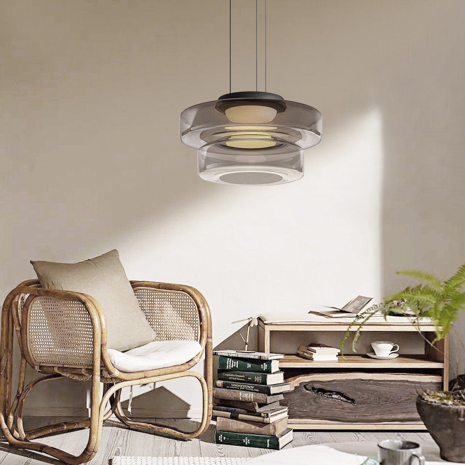 Levels Series Pendant Light | Dimmable, Adjustable Height & Ideal for Indoor Spaces