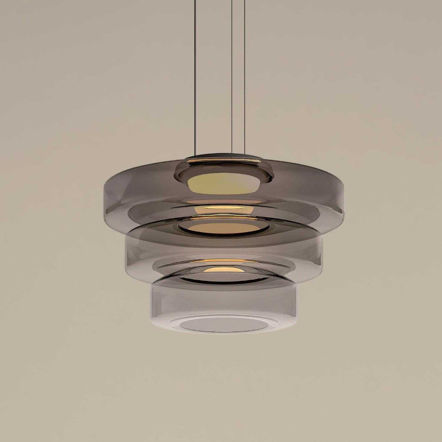 Levels Series Pendant Light - Modern Adjustable Hanging Fixture for Kitchen Island & Dining Room