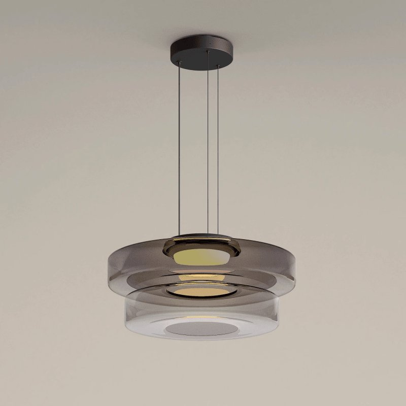 Levels Series Pendant Light - Modern Adjustable Hanging Fixture for Kitchen Island & Dining Room