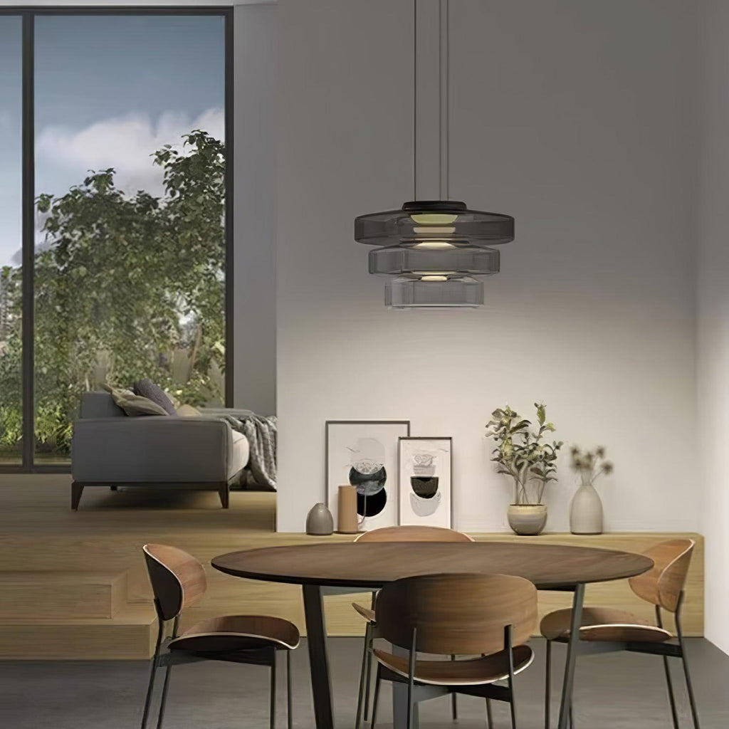 Levels Series Pendant Light - Modern Adjustable Hanging Fixture for Kitchen Island & Dining Room