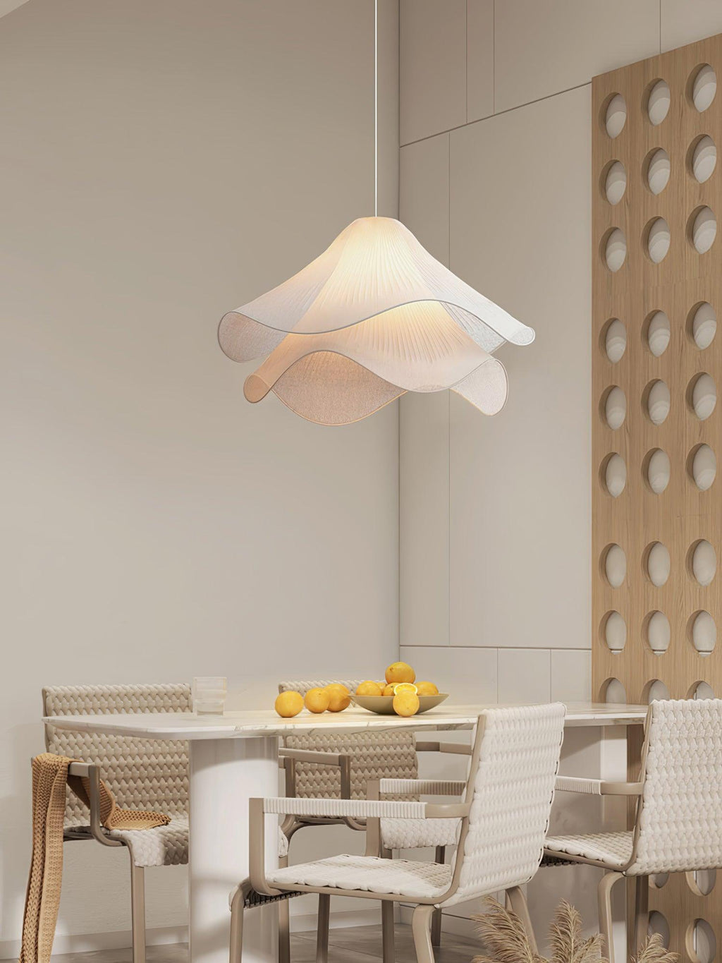LED Pendant Light Fixture - Ethereal Bloom Design for Modern Home Decor & Dining Spaces
