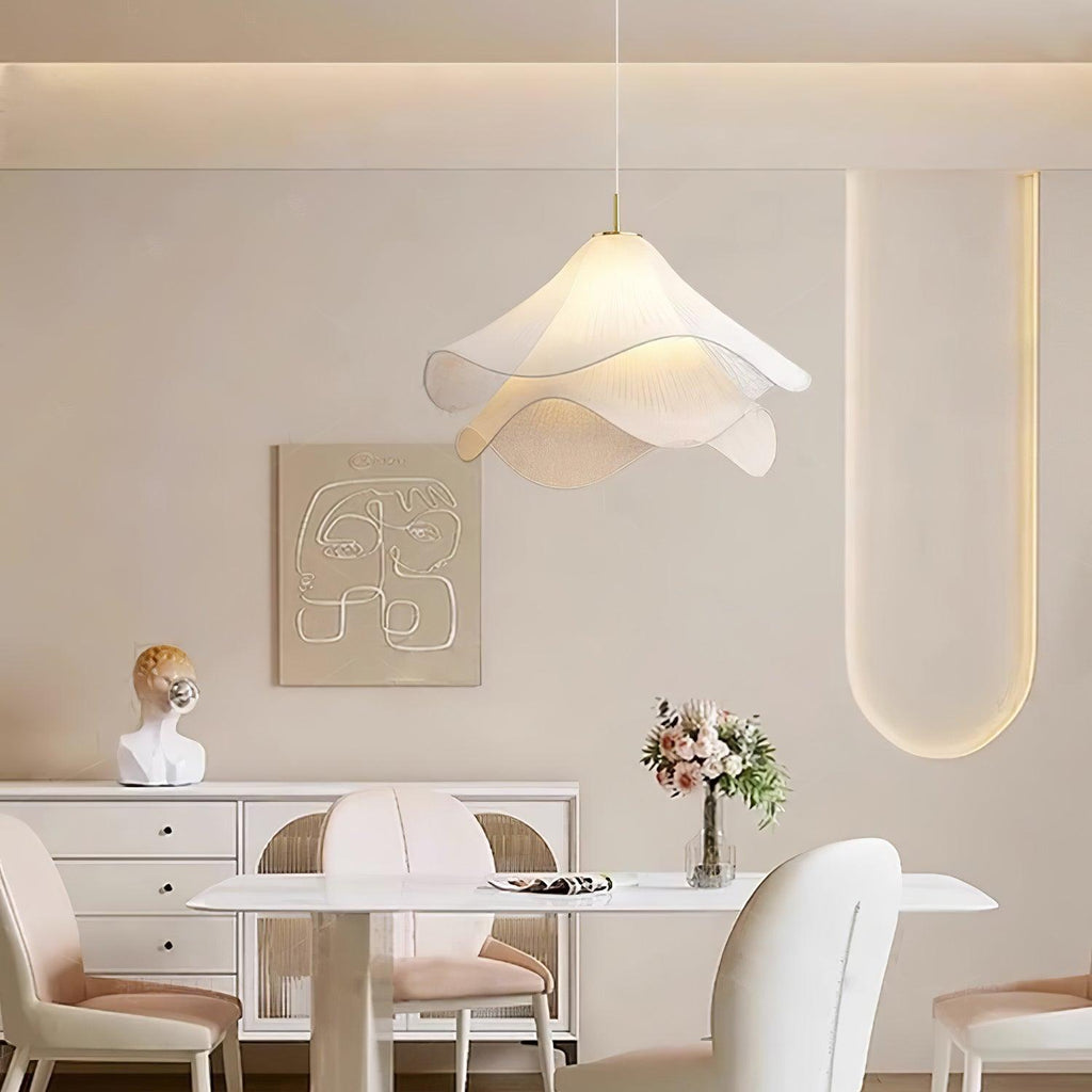 LED Pendant Light Fixture - Ethereal Bloom Design for Modern Home Decor & Dining Spaces