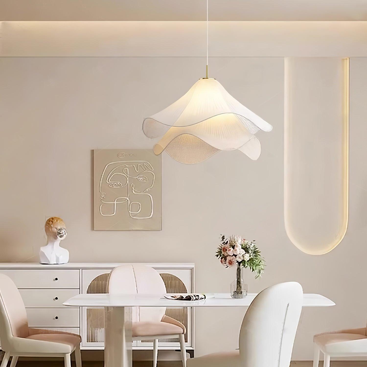 LED Pendant Light Fixture - Ethereal Bloom Design for Modern Home Decor & Dining Spaces