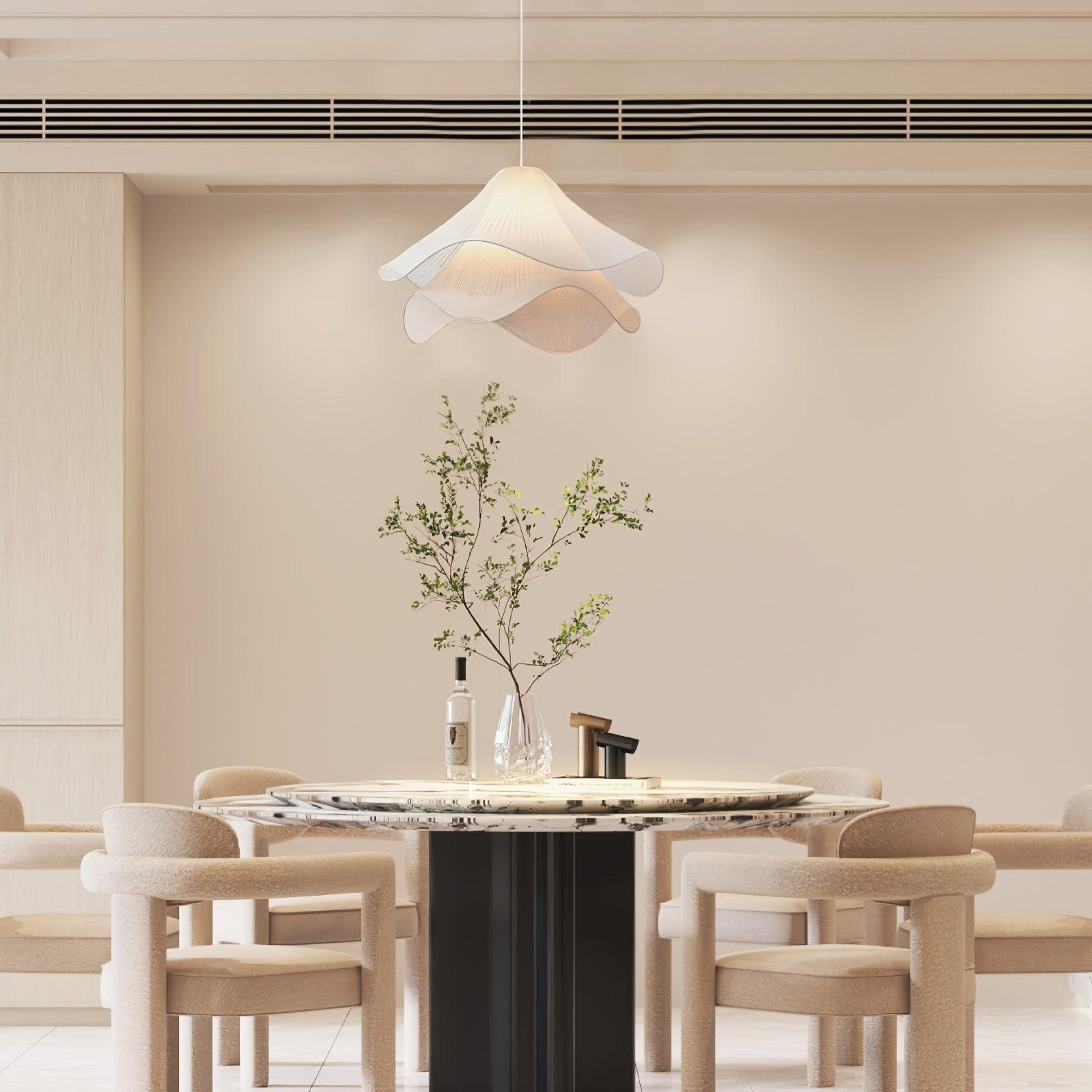 LED Pendant Light Fixture - Ethereal Bloom Design for Modern Home Decor & Dining Spaces