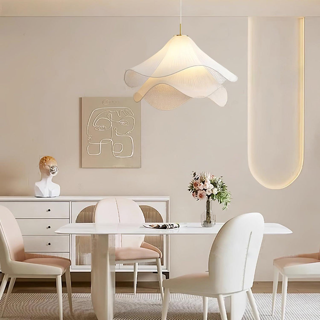 LED Pendant Light Fixture - Ethereal Bloom Design for Modern Home Decor & Dining Spaces