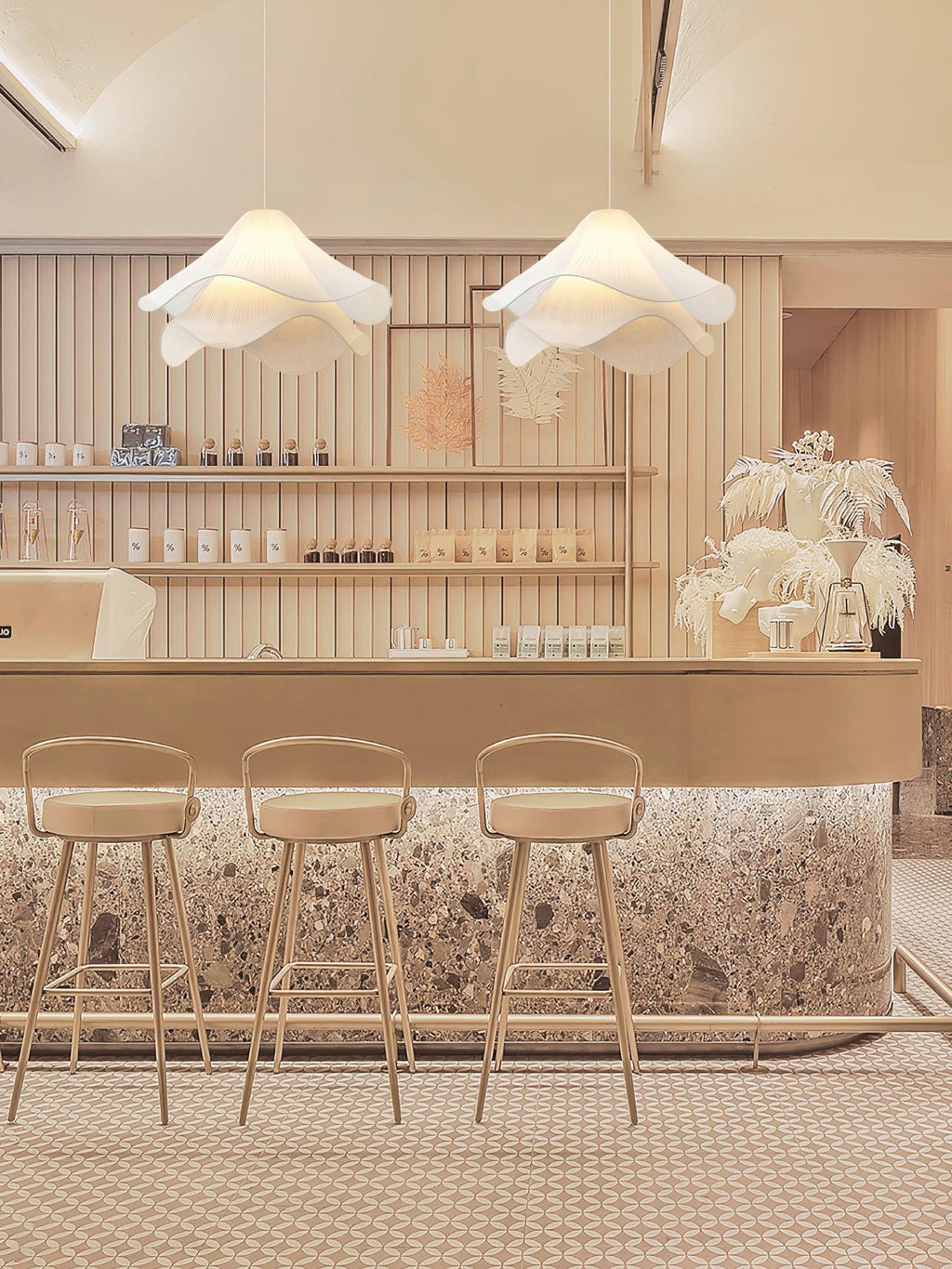 LED Pendant Light Fixture - Ethereal Bloom Design for Modern Home Decor & Dining Spaces