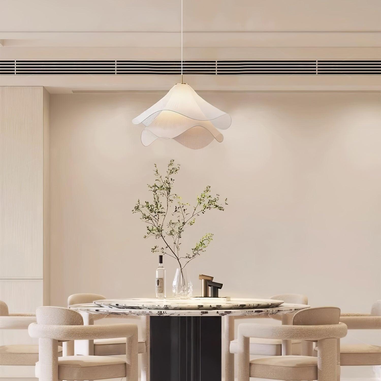 LED Pendant Light Fixture - Ethereal Bloom Design for Modern Home Decor & Dining Spaces