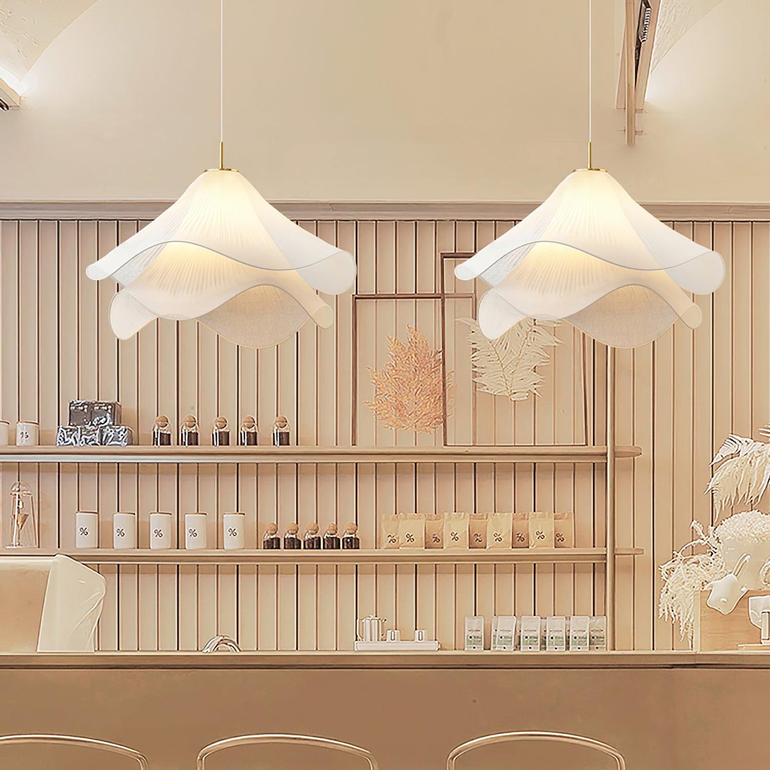 LED Pendant Light Fixture - Ethereal Bloom Design for Modern Home Decor & Dining Spaces